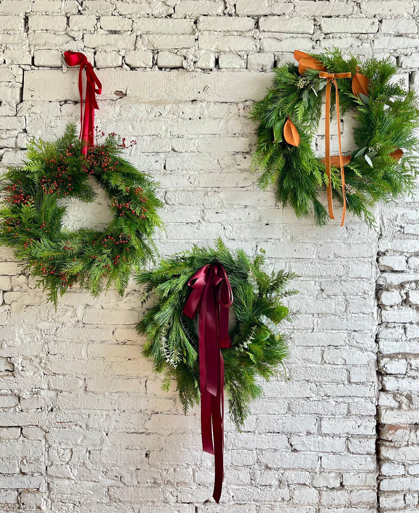 Holiday Wreath Workshop Saturday, November 29th 2pm-3:30pm