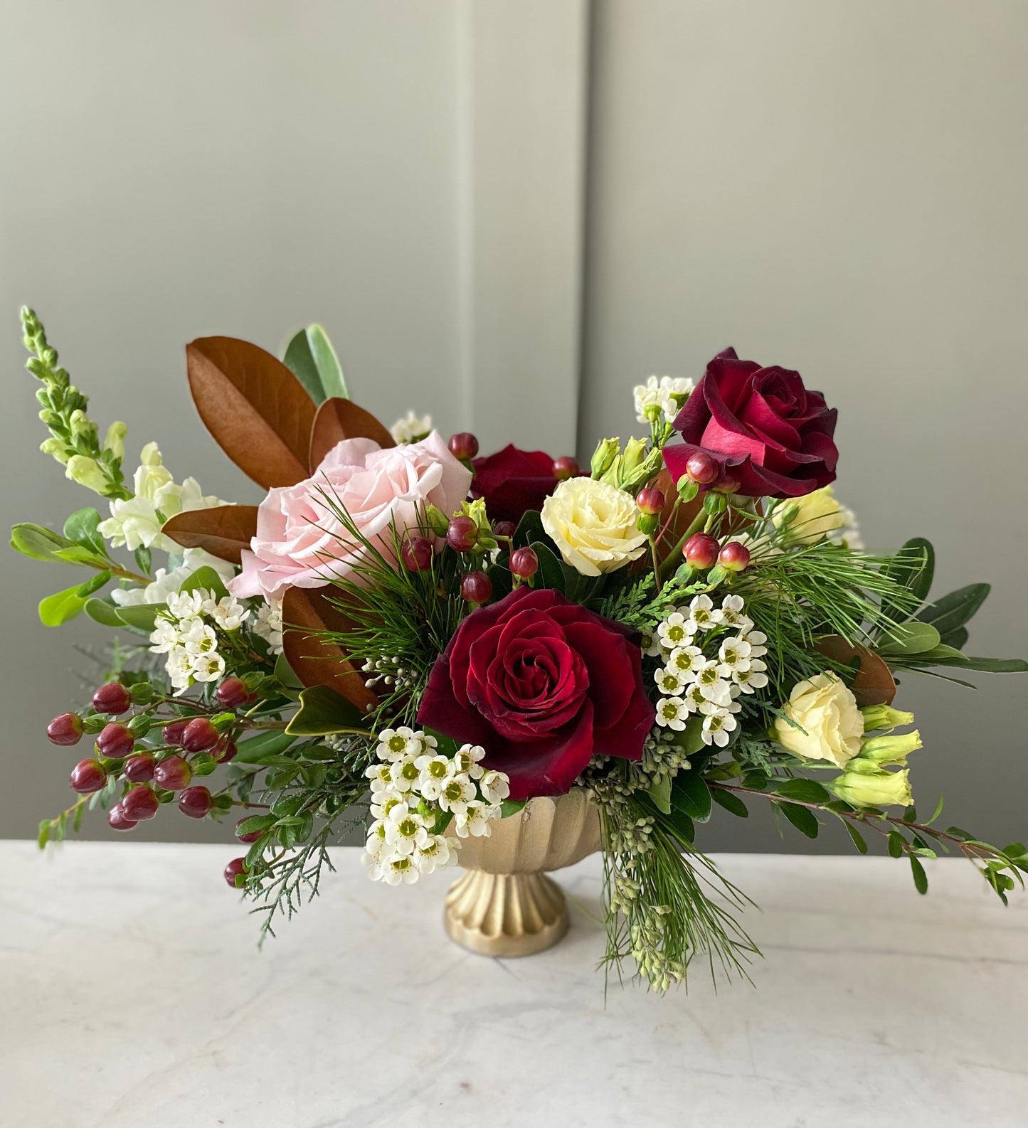 Christmas Compote Arrangement