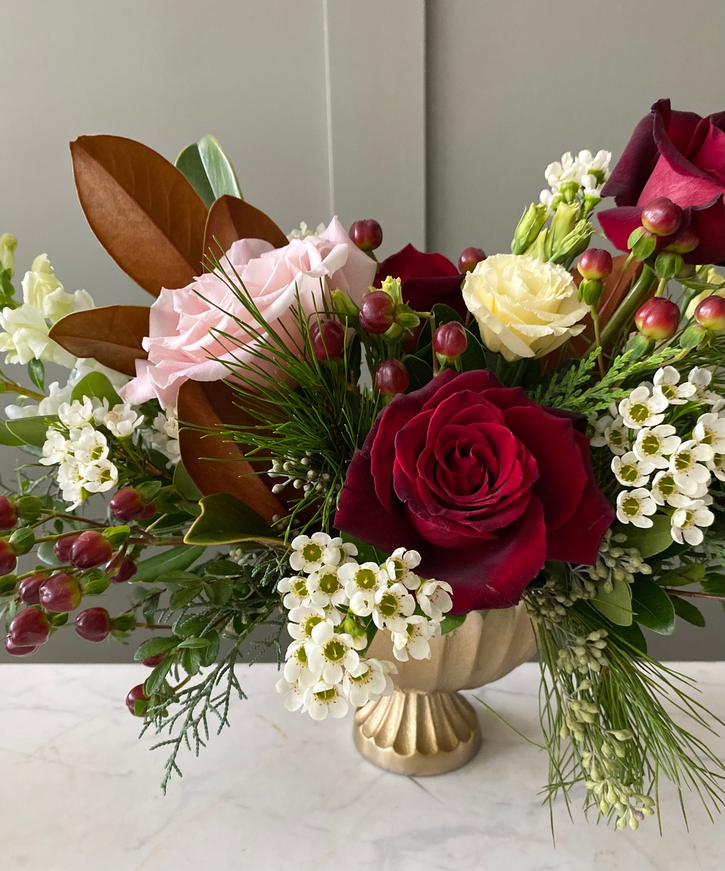 Christmas Compote Arrangement