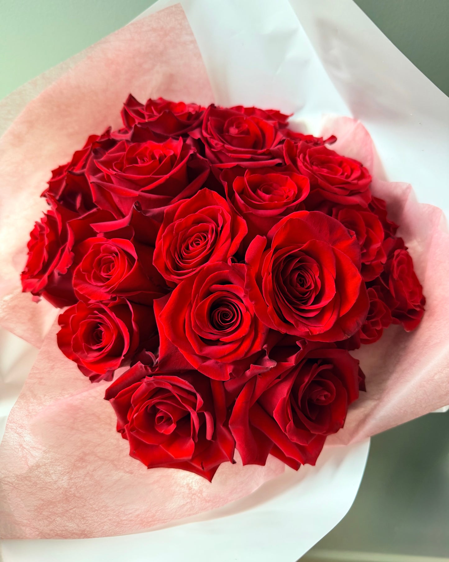 Statement Red Rose Bouquet