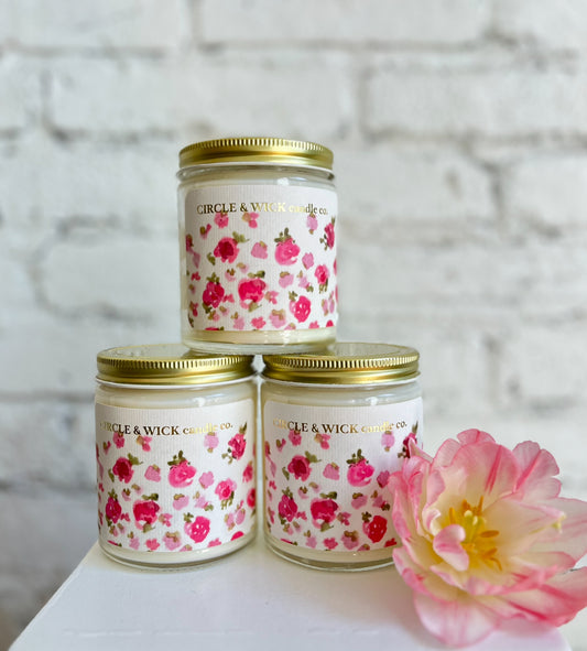 Circle & Wick Watercolour Blooms Candle