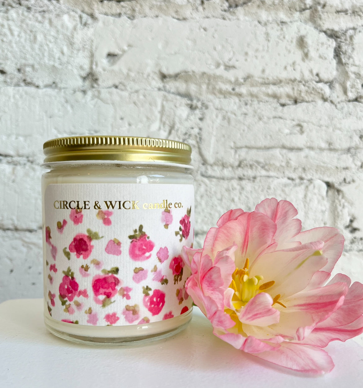 Circle & Wick Watercolour Blooms Candle
