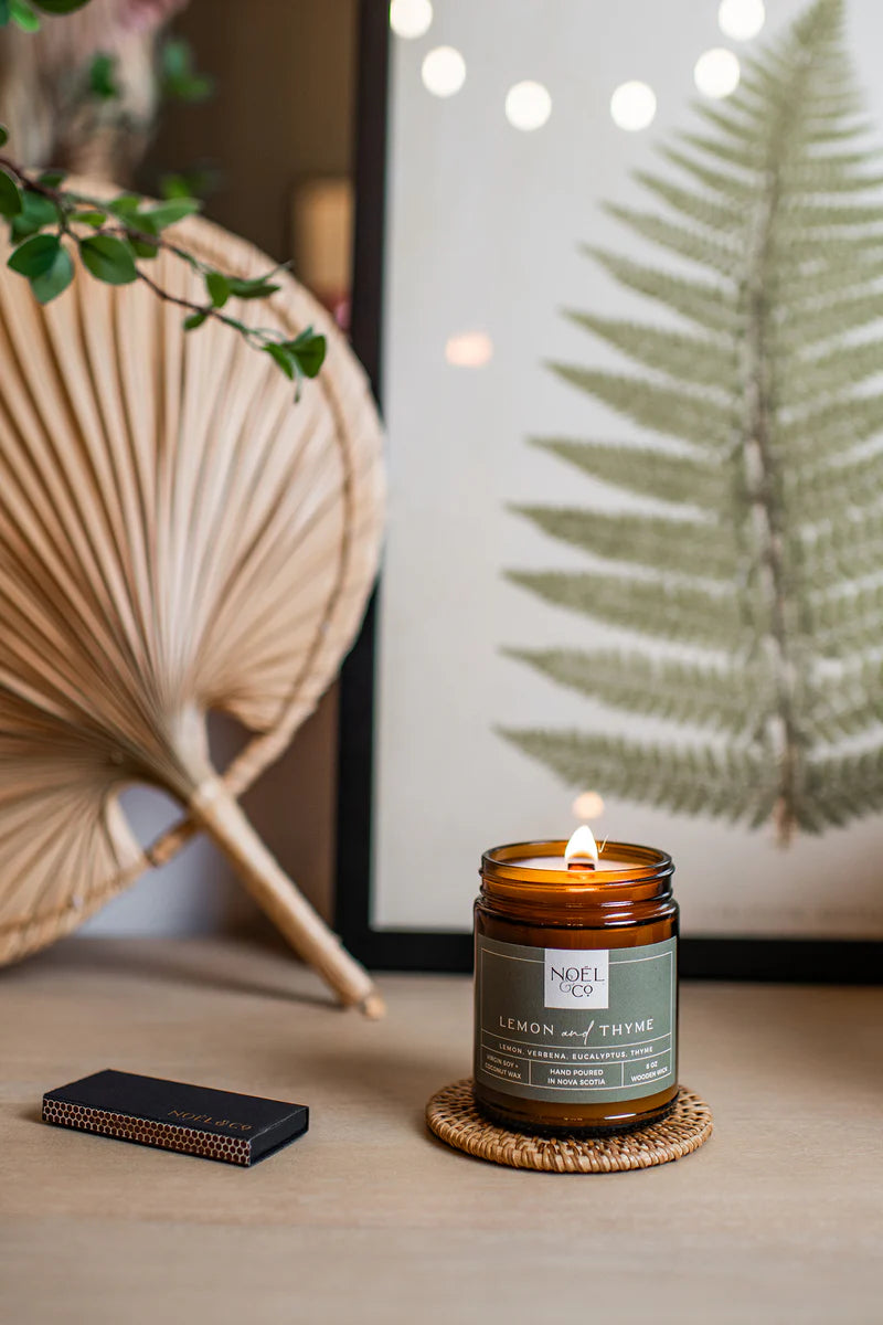 Lemon & Thyme Candle by Noël & Co.