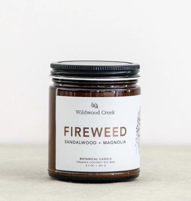 Fireweed Candle by Wildwood Creek