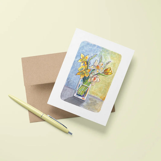 Daffodils /Greeting Card