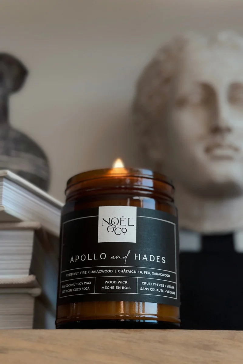 Apollo and Hades Candle by Noel and Co.