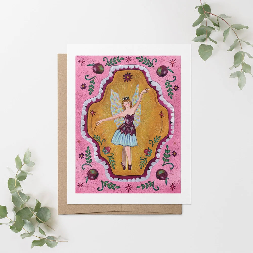 Sugar Plum Fairy Greeting Card