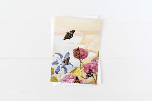 Monarchs and Milkweed by Briana Corr Scott